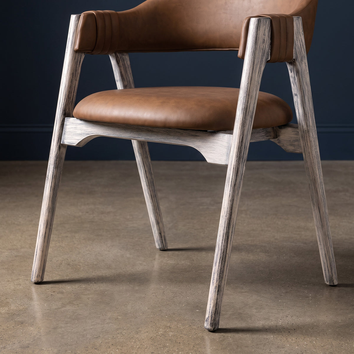 Designstuhl Houston – Detailansicht Gestell