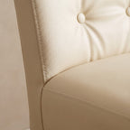 Polsterstuhl Irvine – Detailansicht Material
