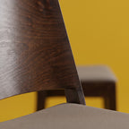 Holzstuhl Jamie – Detailansicht Material