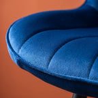 Polsterstuhl Joker Blau – Detailansicht Material