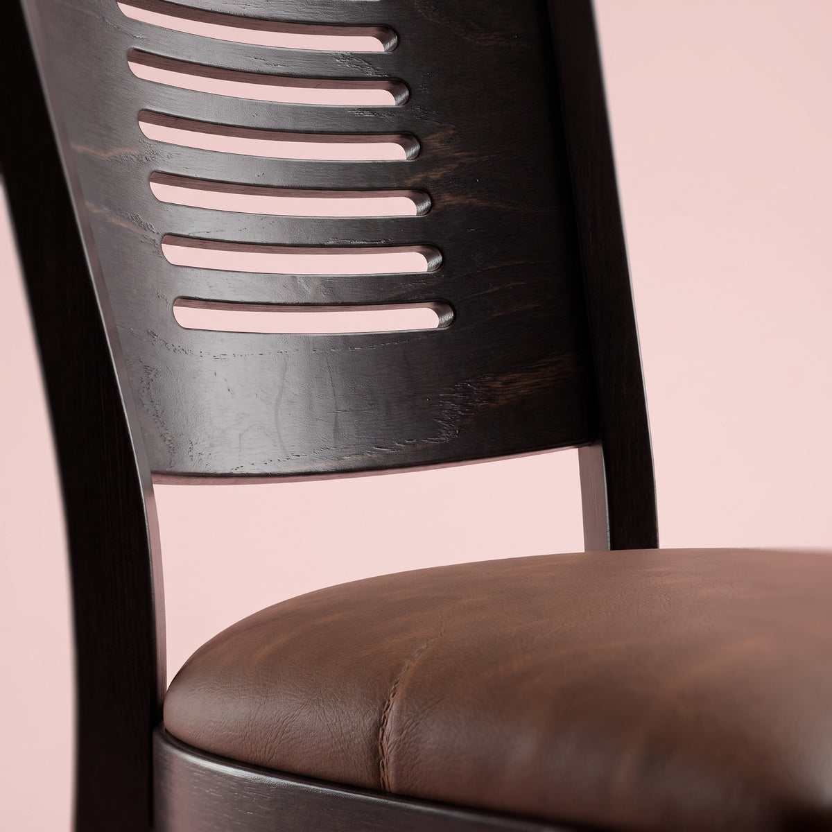 Restaurantstuhl Lana – Detailansicht Material