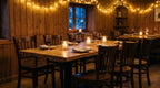 Restaurantstuhl Laura H – Einsatzbeispiel am Abend