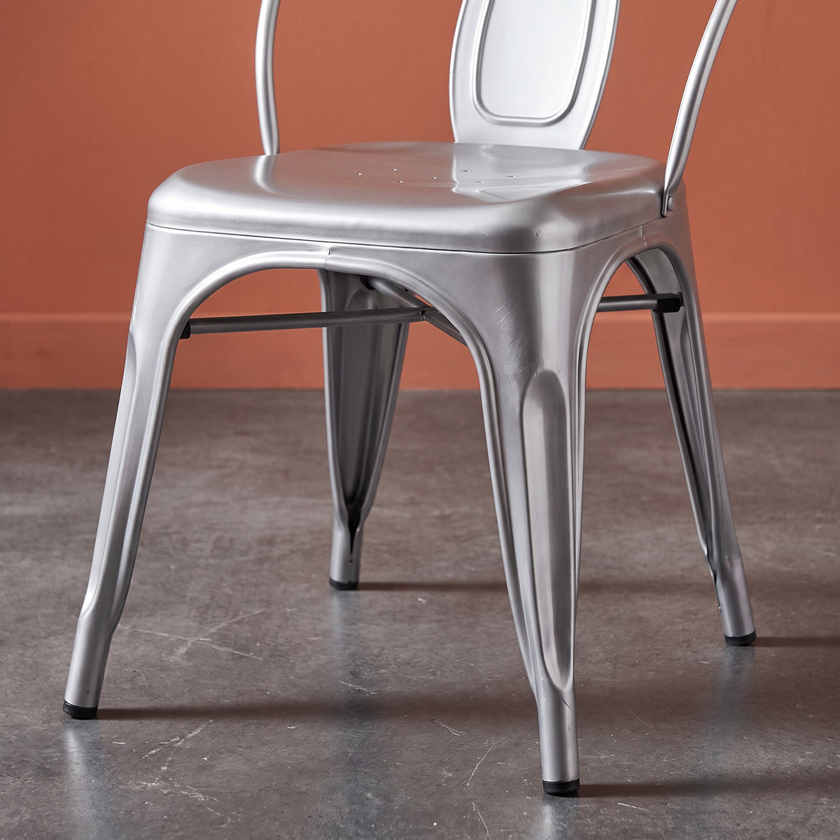 Designstuhl Lino – Detailansicht Gestell