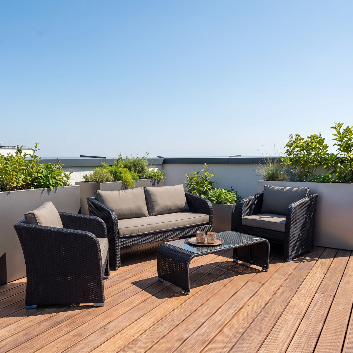 Lounge Set Mona – Einsatzbeispiel am Tag