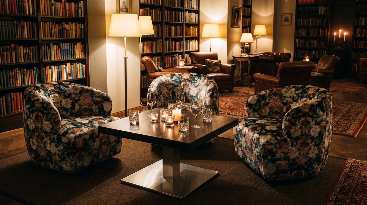 Loungesessel Adelaide – Einsatzbeispiel am Abend