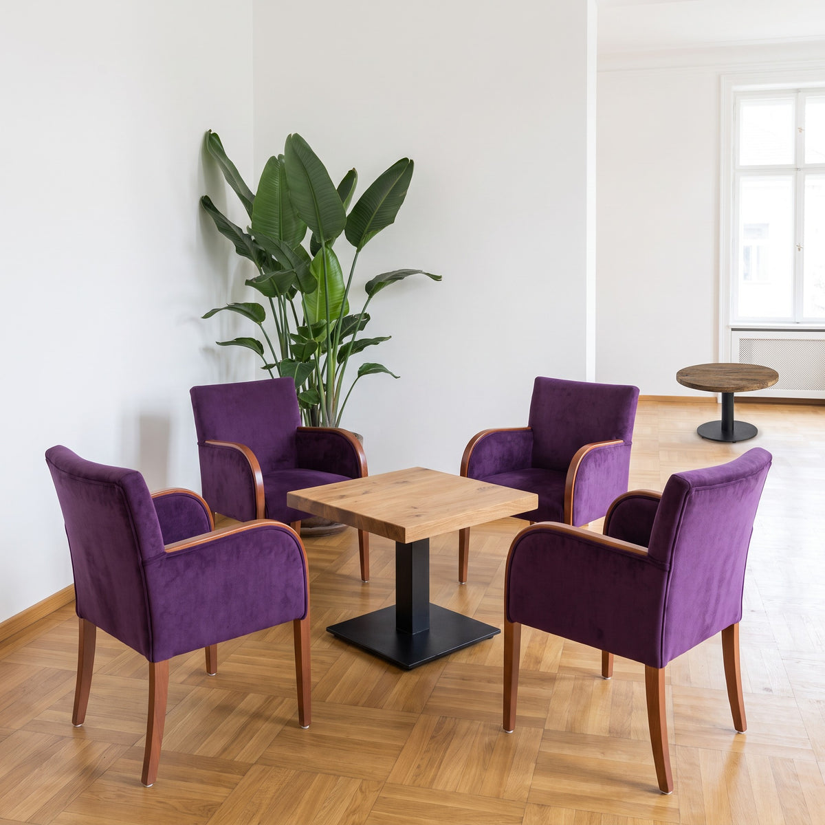 Loungesessel Belfast – Einsatzbeispiel am Tag
