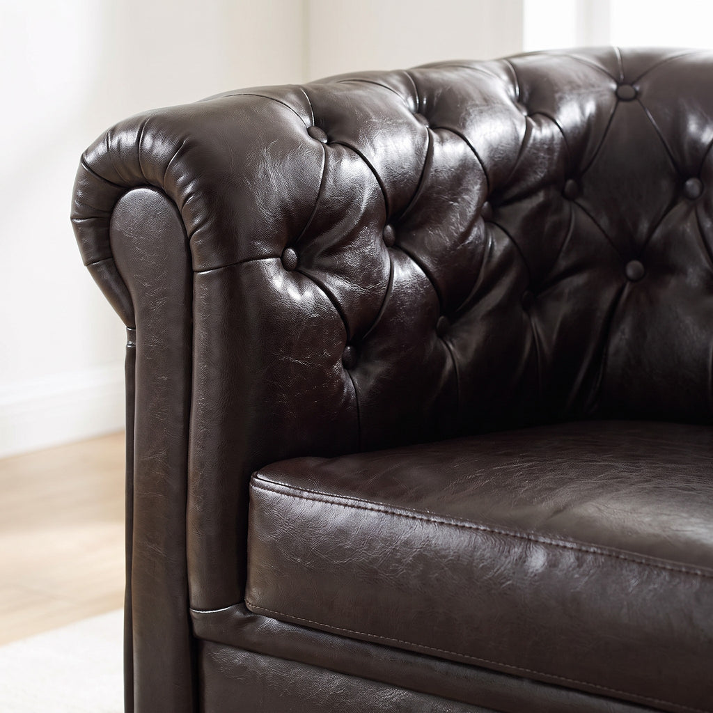 Loungesessel Chester – Detailansicht Material