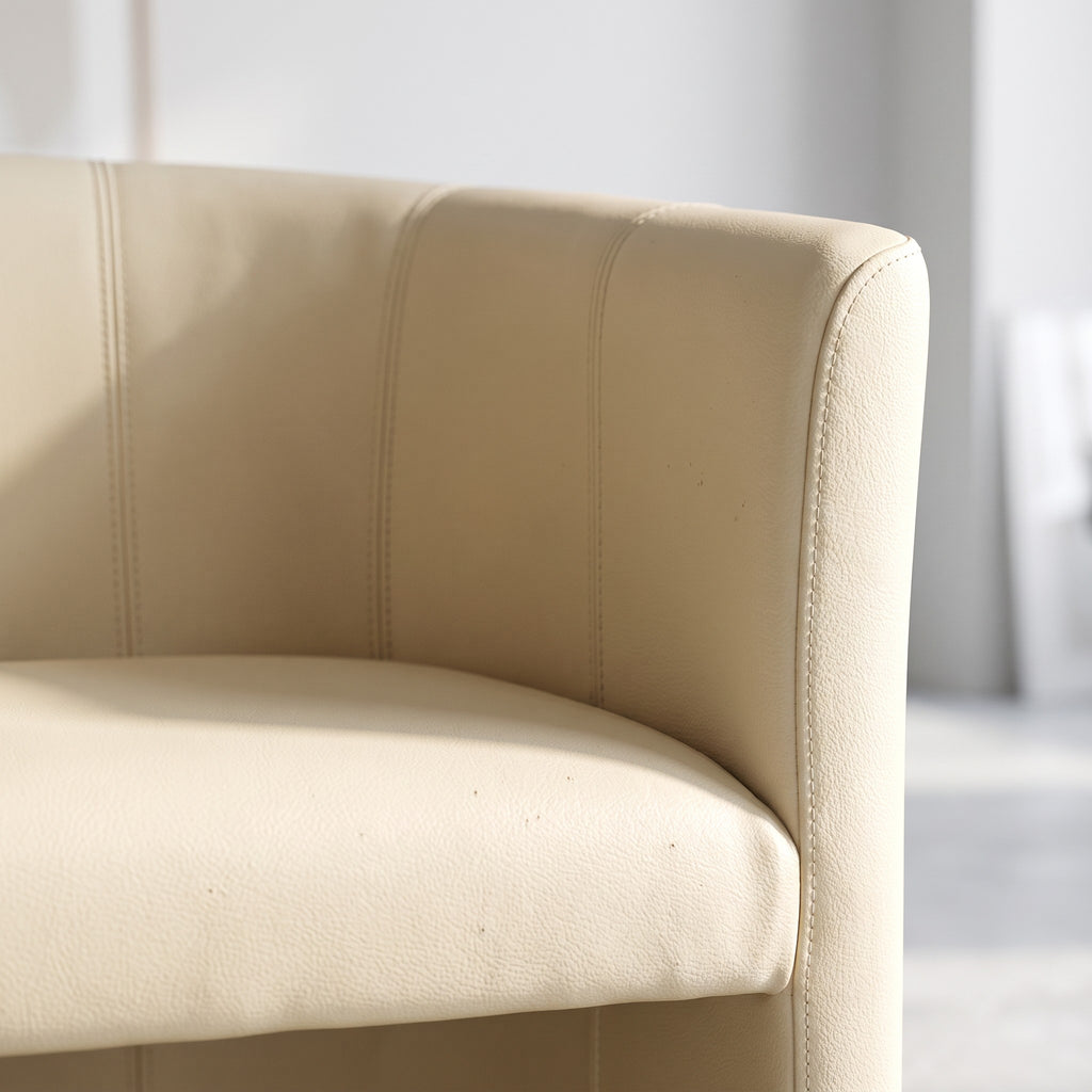 Loungesessel Lucan duo – Detailansicht Material