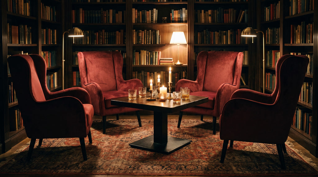 Loungesessel Manchester – Einsatzbeispiel am Abend