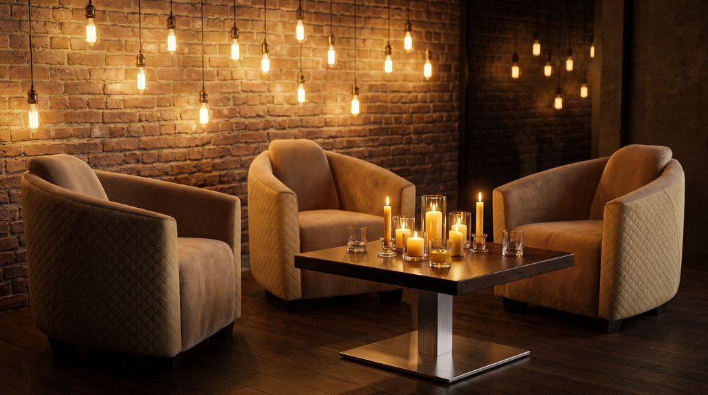 Loungesessel Reno – Einsatzbeispiel am Abend