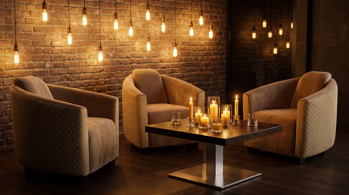 Loungesessel Reno – Einsatzbeispiel am Abend