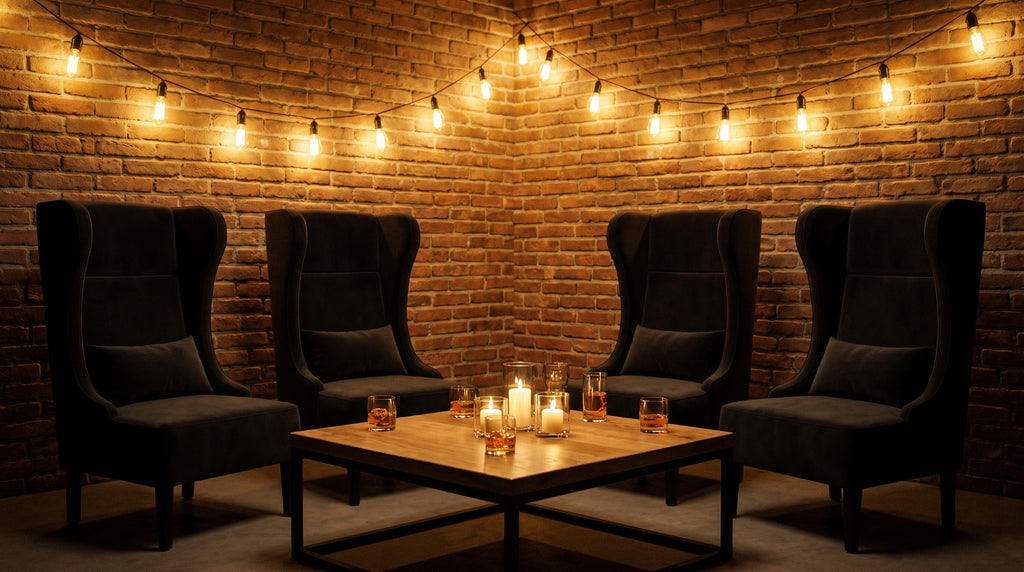 Loungesessel Wales – Einsatzbeispiel am Abend