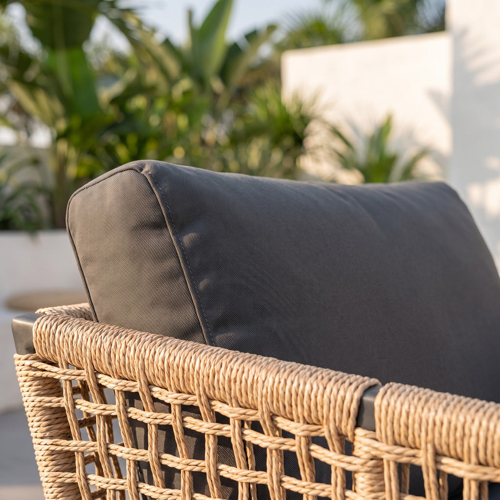 Loungeset Menorca – Detailansicht Material