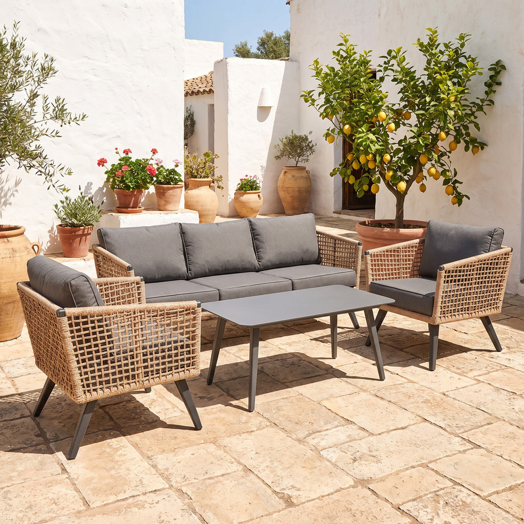 Loungeset Menorca – Einsatzbeispiel am Tag