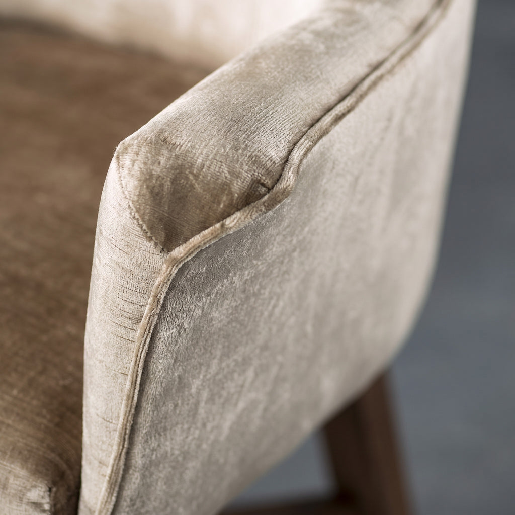 Polsterstuhl Lowell – Detailansicht Material