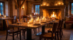 Restaurantstuhl Lynn H – Einsatzbeispiel am Abend