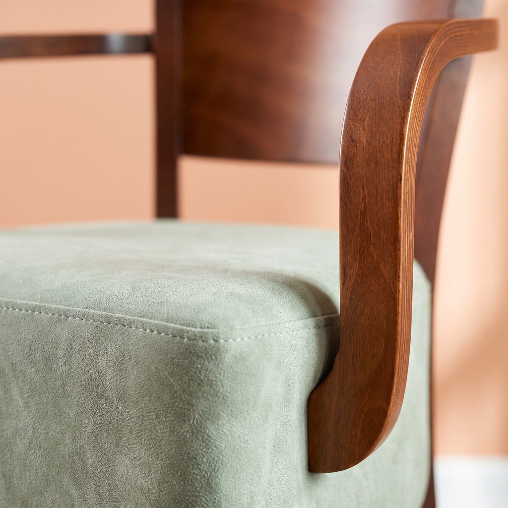 Restaurantstuhl Mandy DP AL – Detailansicht Material