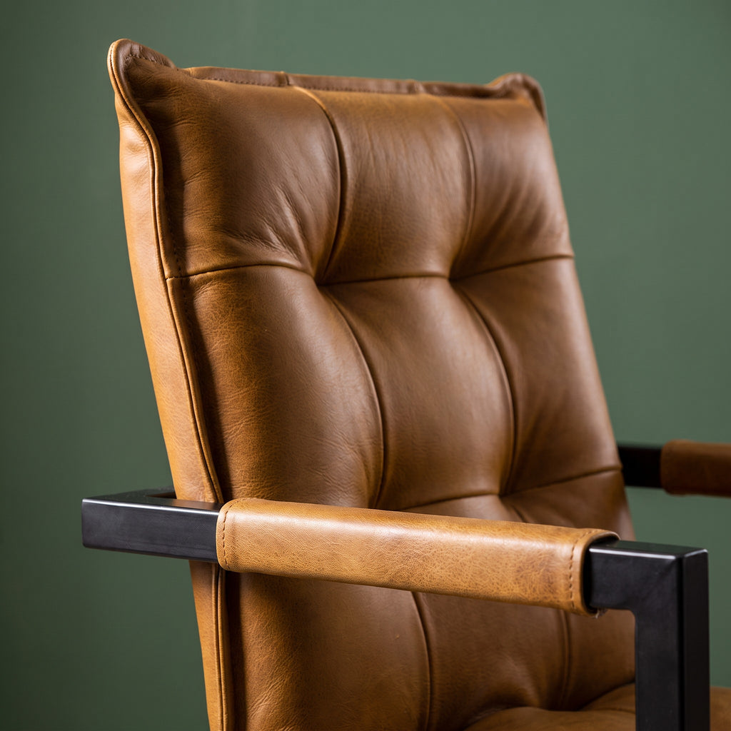 Freischwinger Navan – Detailansicht Material