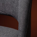Polsterstuhl Newport Verita 98 Grau – Detailansicht Material