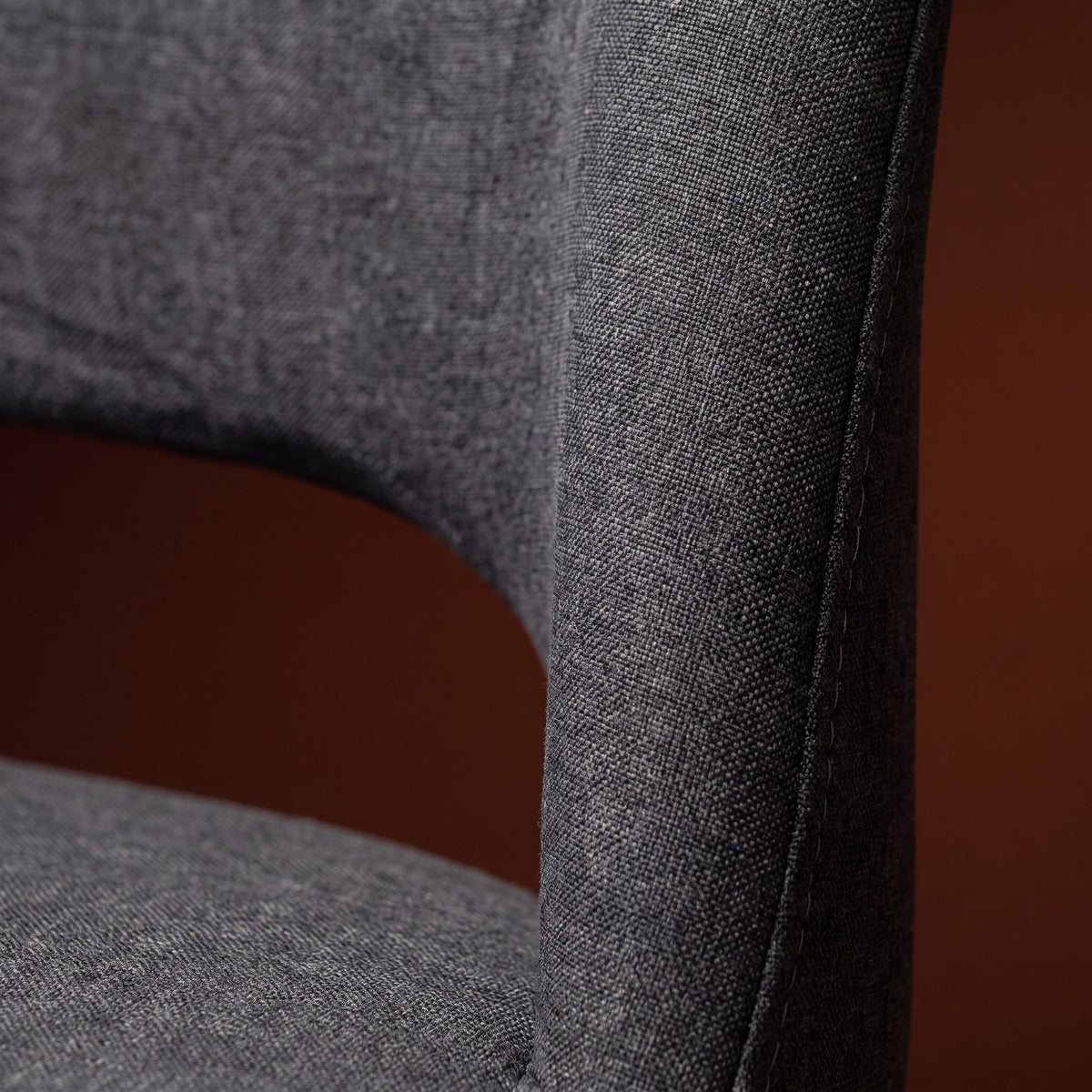 Polsterstuhl Newport Verita 98 Grau – Detailansicht Material