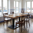 Restaurantstuhl Nikki H – Einsatzbeispiel am Tag