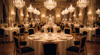 Bankettstuhl Pinot – Einsatzbeispiel am Abend
