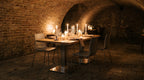 Designstuhl Serena – Einsatzbeispiel am Abend