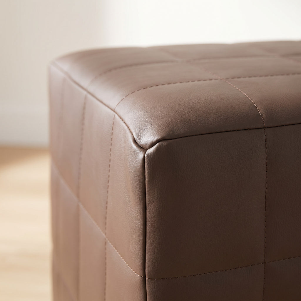 Sitzwürfel London – Detailansicht Material