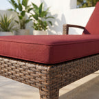 Sonnenliege Siesta – Detailansicht Material