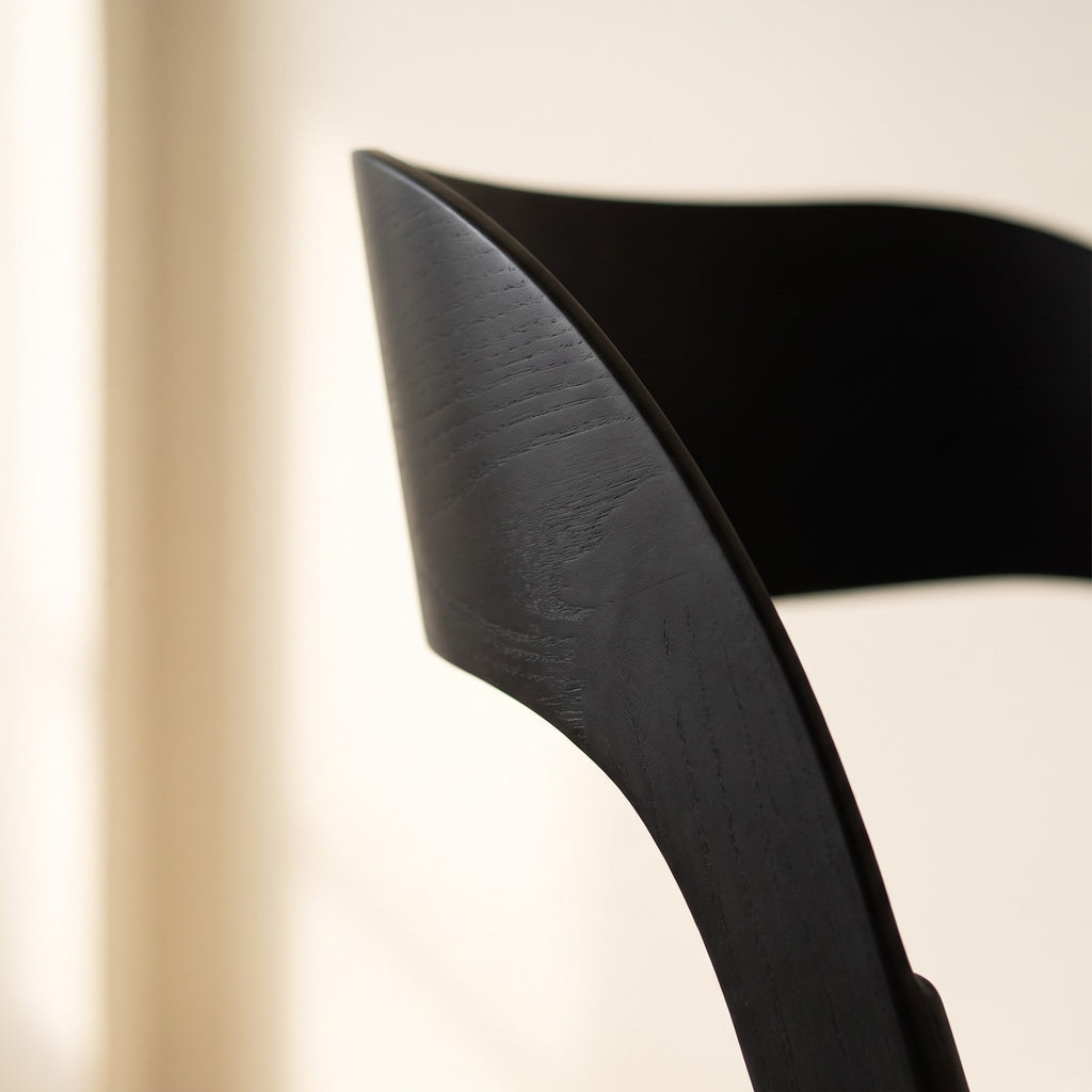 Designstuhl Still – Detailansicht Material