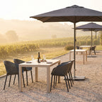 Terrassenstuhl Adrianna – Einsatzbeispiel Hotelterrasse