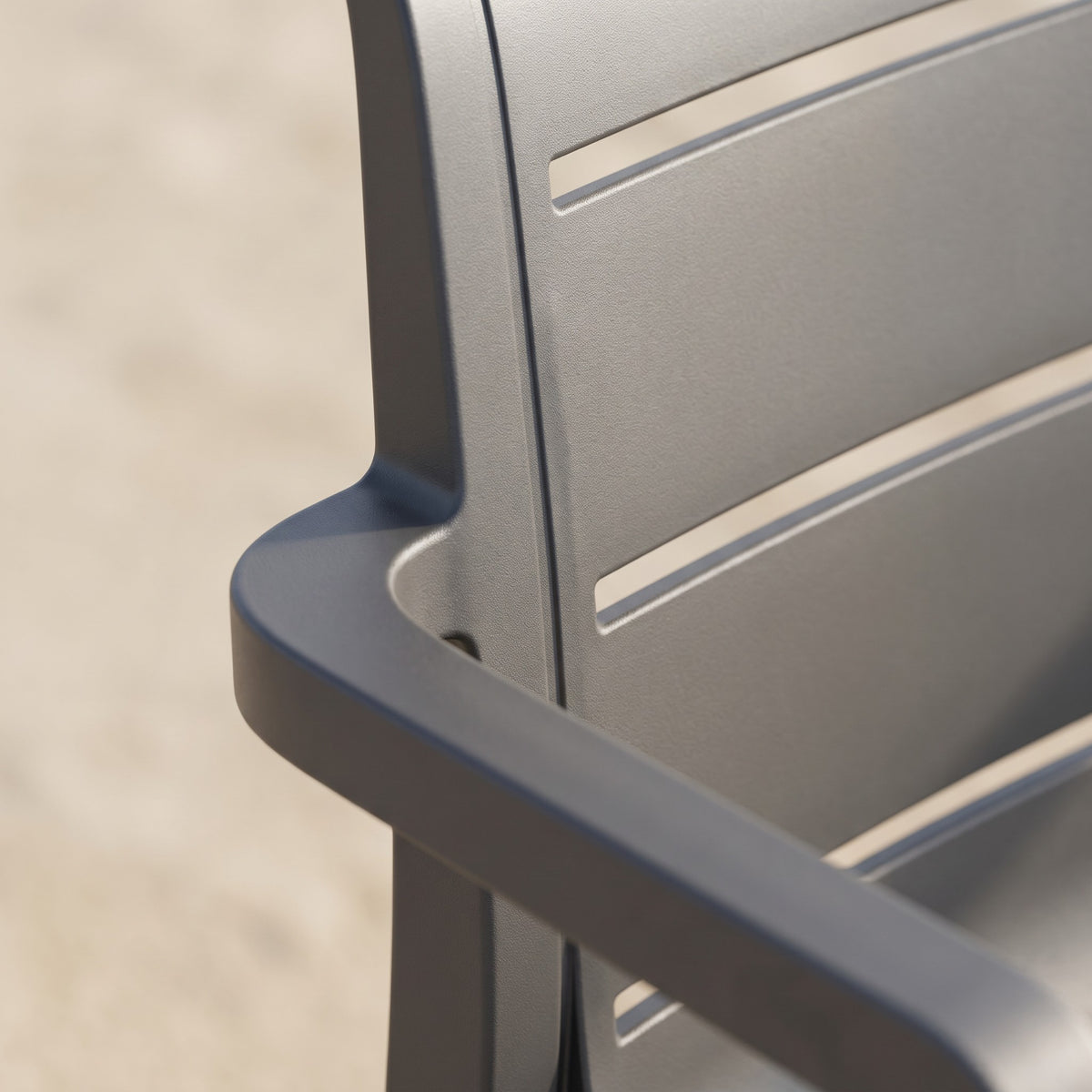 Terrassenstuhl Bari – Detailansicht Material