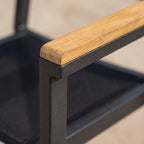 Terrassenstuhl Flora – Detailansicht Material