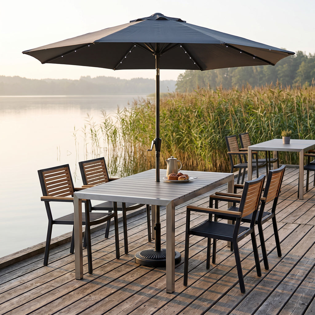 Terrassenstuhl Flora – Einsatzbeispiel Restaurantterrasse