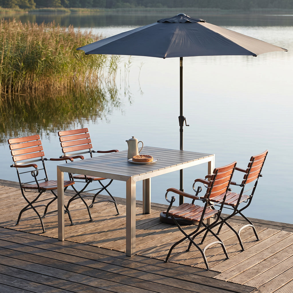 Terrassenstuhl Freising AL – Einsatzbeispiel Restaurantterrasse