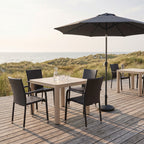 Terrassenstuhl Hektor seagrass – Einsatzbeispiel Hotelterrasse