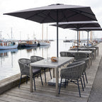 terrassenstuhl-helena-grau – Einsatzbeispiel Restaurantterrasse