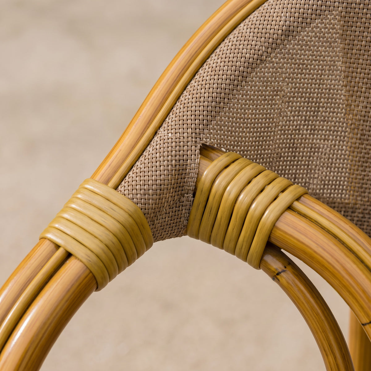 Terrassenstuhl Janus – Detailansicht Material