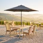 Terrassenstuhl Juno sereno – Einsatzbeispiel Hotelterrasse