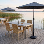 Terrassenstuhl Juno sereno – Einsatzbeispiel Restaurantterrasse
