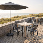 Terrassenstuhl Marie AL – Einsatzbeispiel Hotelterrasse