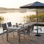 Terrassenstuhl Mars Roca – Einsatzbeispiel Restaurantterrasse