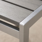 Terrassenstuhl Metis grau – Detailansicht Material