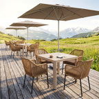 Terrassenstuhl Minerva Honey – Einsatzbeispiel Hotelterrasse