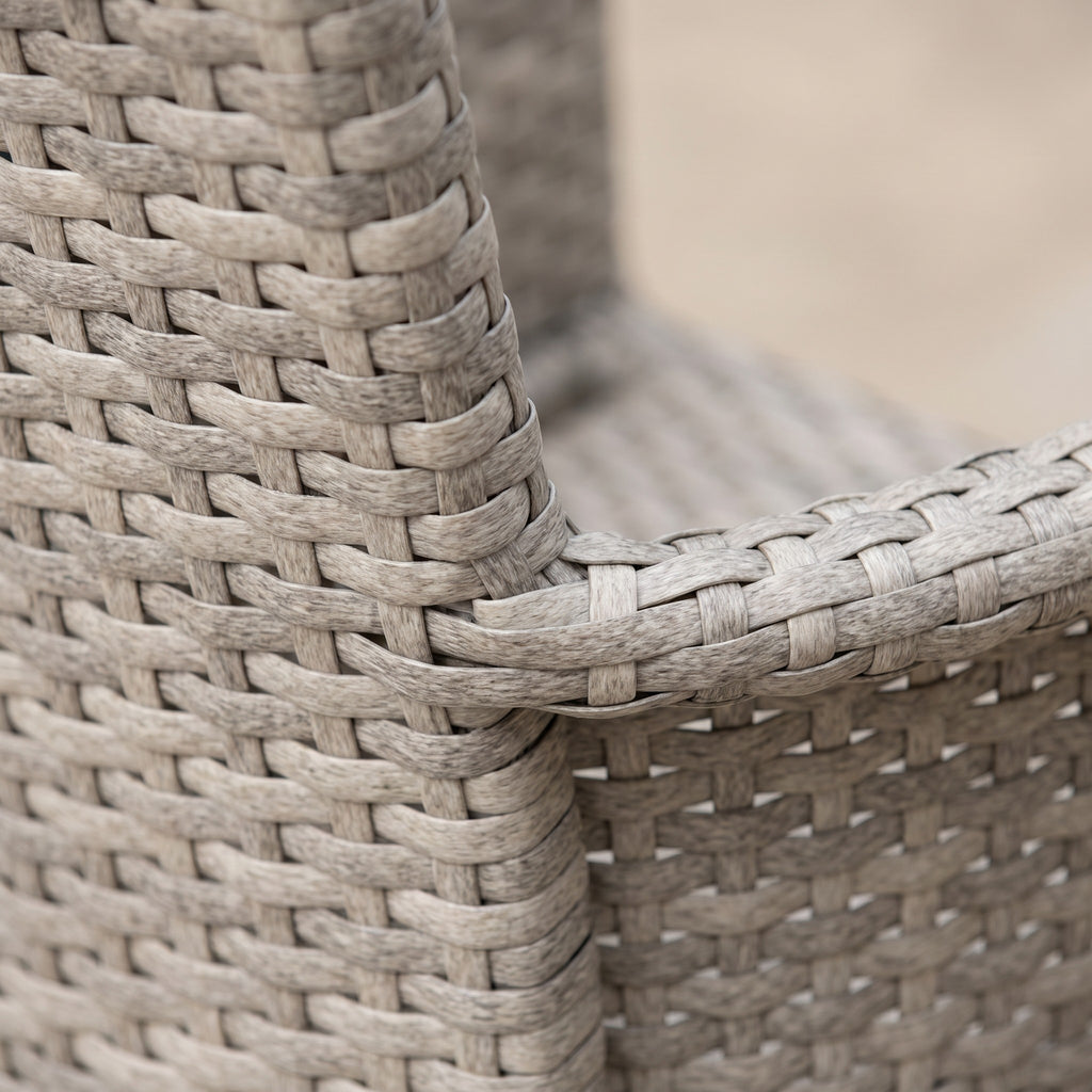 Terrassenstuhl Neptun Ash – Detailansicht Material