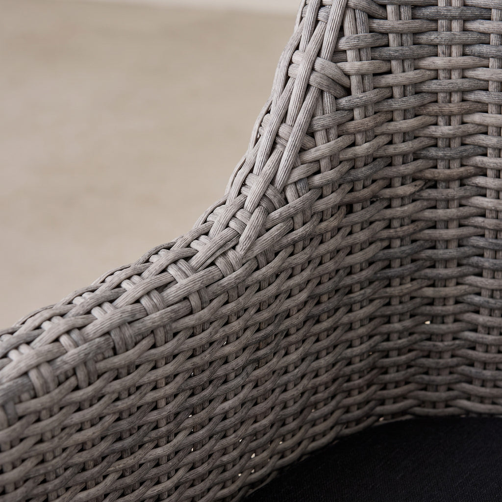 Terrassenstuhl Oberon – Detailansicht Material