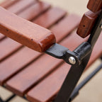 Terrassenstuhl Oberstaufen AL – Detailansicht Material