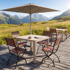 Terrassenstuhl Oberstaufen AL – Einsatzbeispiel Hotelterrasse