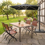 Terrassenstuhl Oberstaufen AL – Einsatzbeispiel Restaurantterrasse