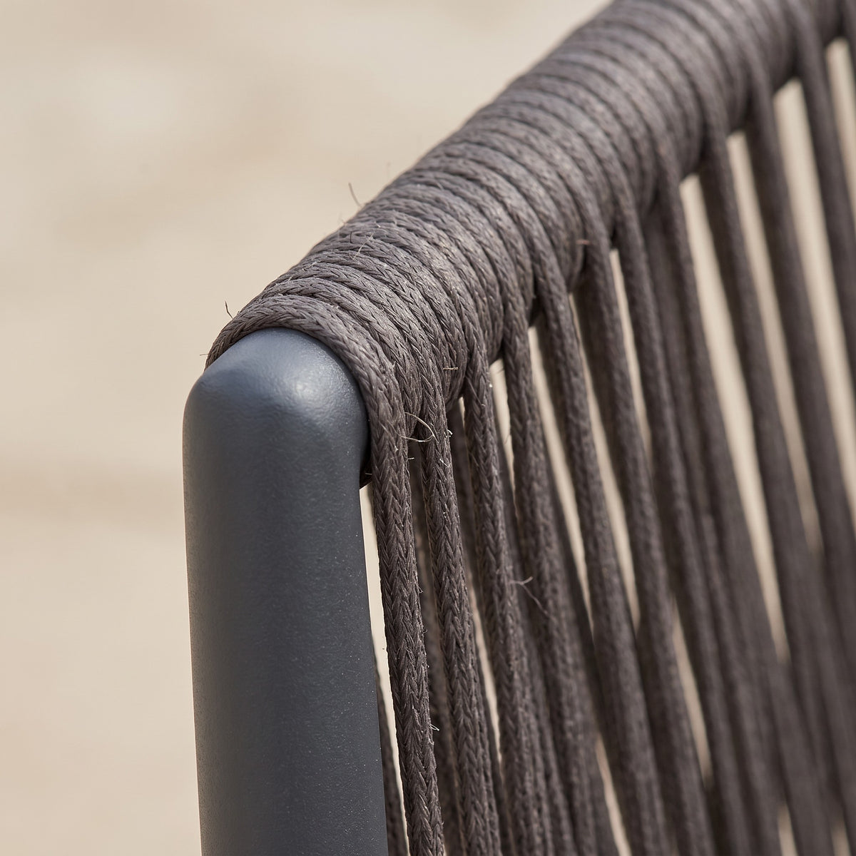 Terrassenstuhl Orion – Detailansicht Material